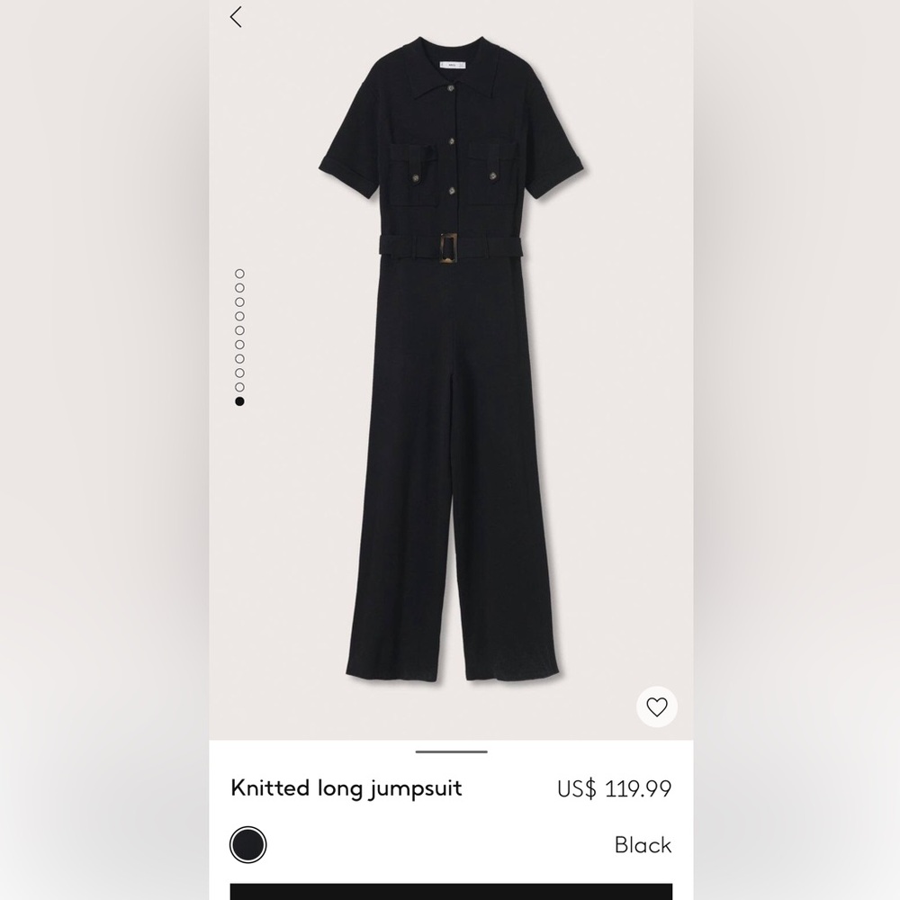 MANGO knitted jumpsuit